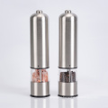 salt and pepper grinder set pepper with light